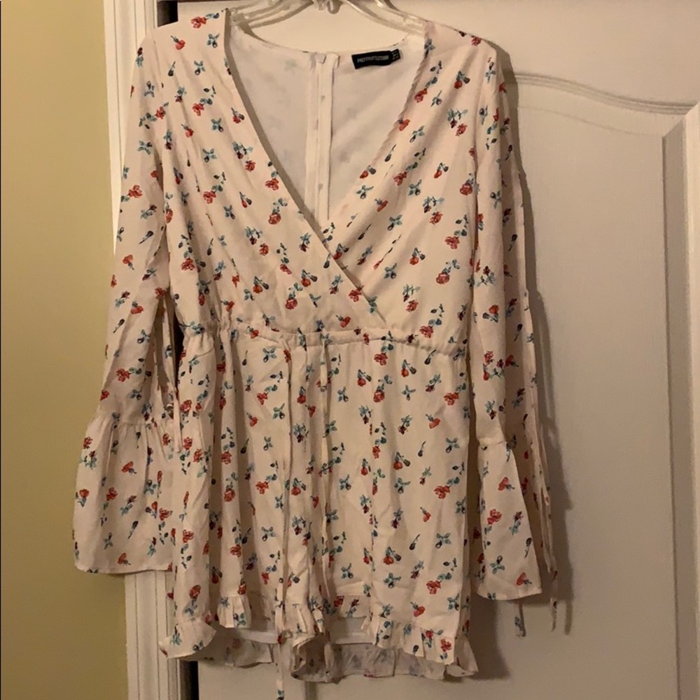 Pretty little thing floral romper